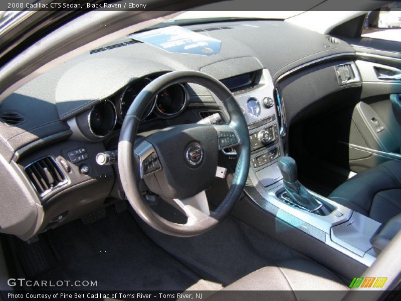 Black Raven / Ebony 2008 Cadillac CTS Sedan
