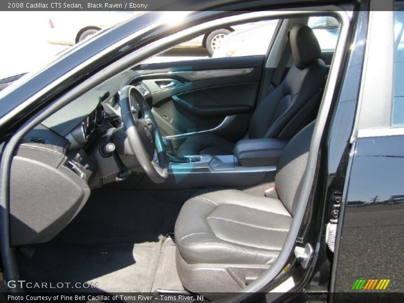 Black Raven / Ebony 2008 Cadillac CTS Sedan