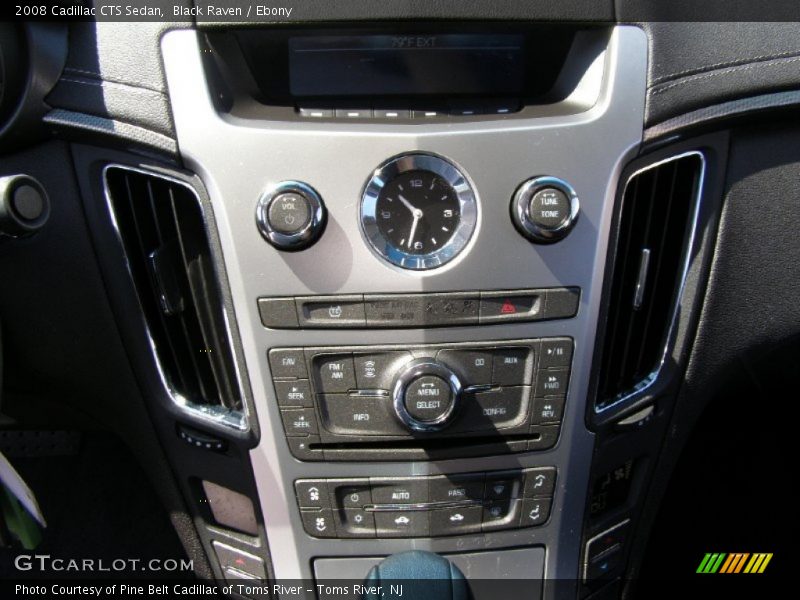 Black Raven / Ebony 2008 Cadillac CTS Sedan