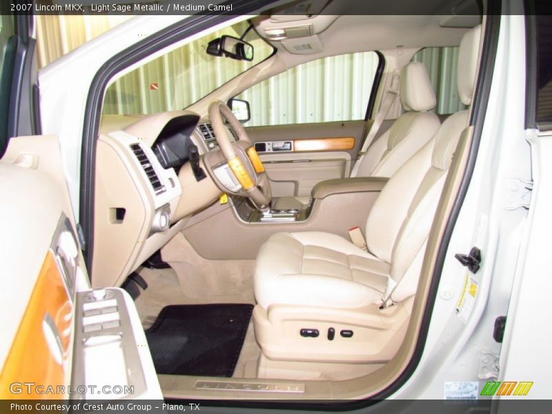 Light Sage Metallic / Medium Camel 2007 Lincoln MKX