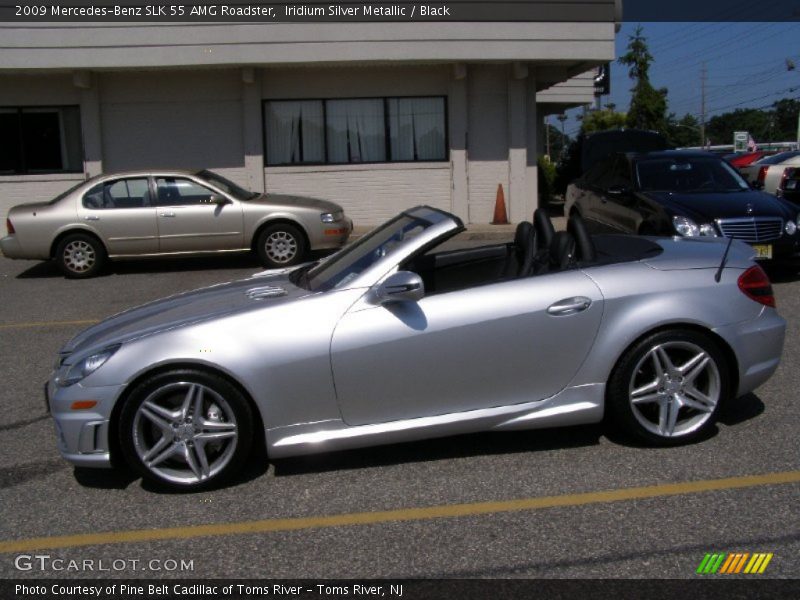  2009 SLK 55 AMG Roadster Iridium Silver Metallic