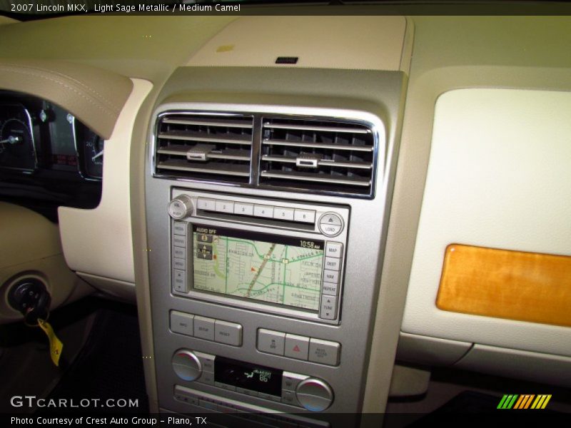 Light Sage Metallic / Medium Camel 2007 Lincoln MKX