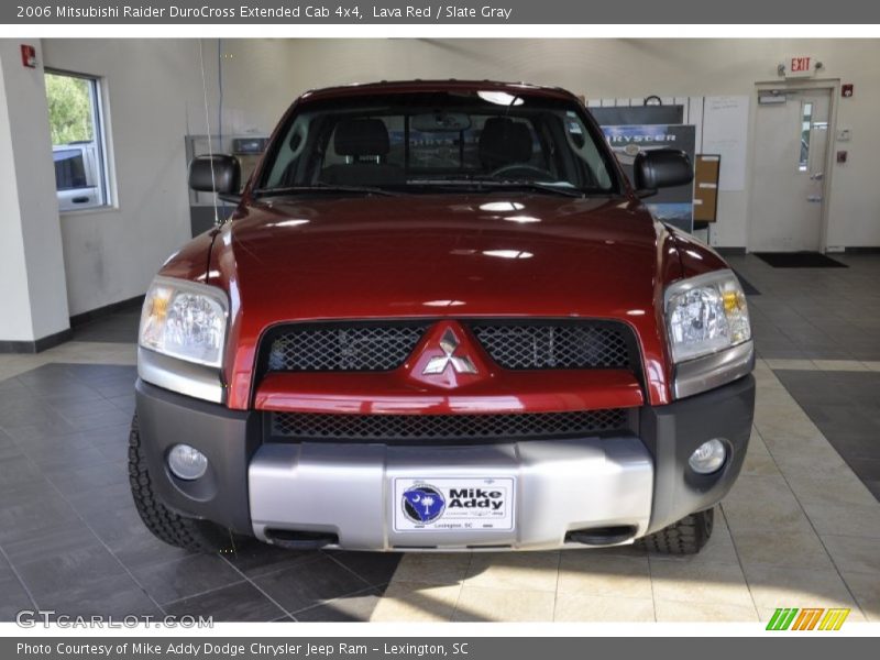 Lava Red / Slate Gray 2006 Mitsubishi Raider DuroCross Extended Cab 4x4
