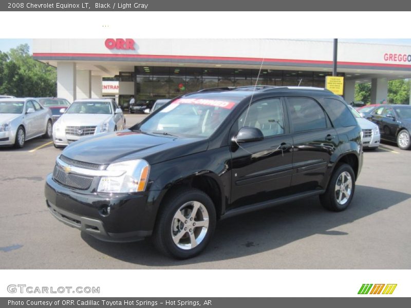 Black / Light Gray 2008 Chevrolet Equinox LT