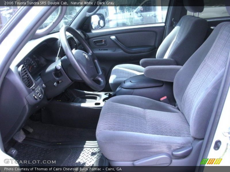 Natural White / Dark Gray 2006 Toyota Tundra SR5 Double Cab