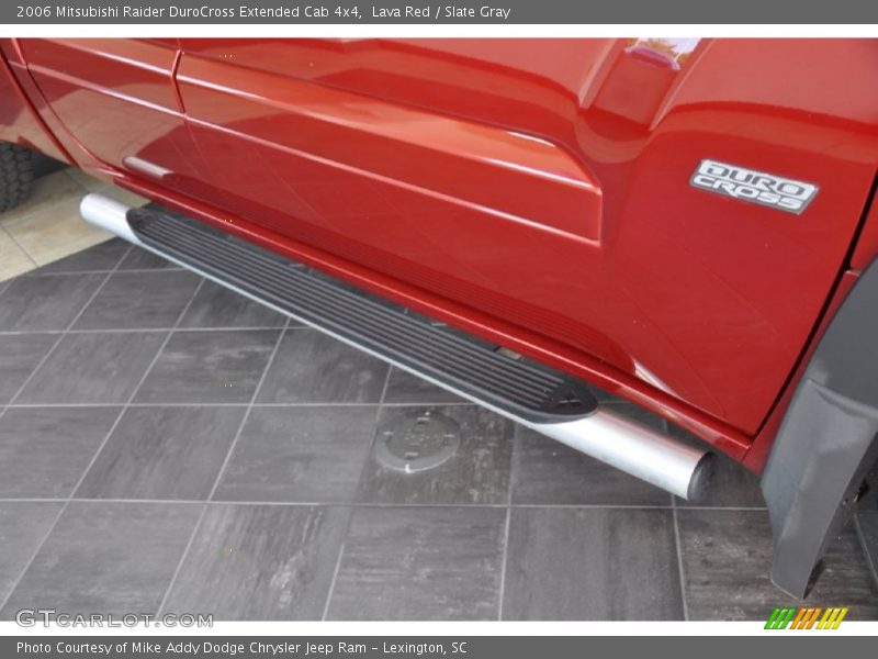 Lava Red / Slate Gray 2006 Mitsubishi Raider DuroCross Extended Cab 4x4
