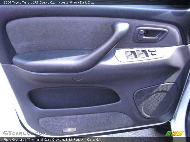 Natural White / Dark Gray 2006 Toyota Tundra SR5 Double Cab