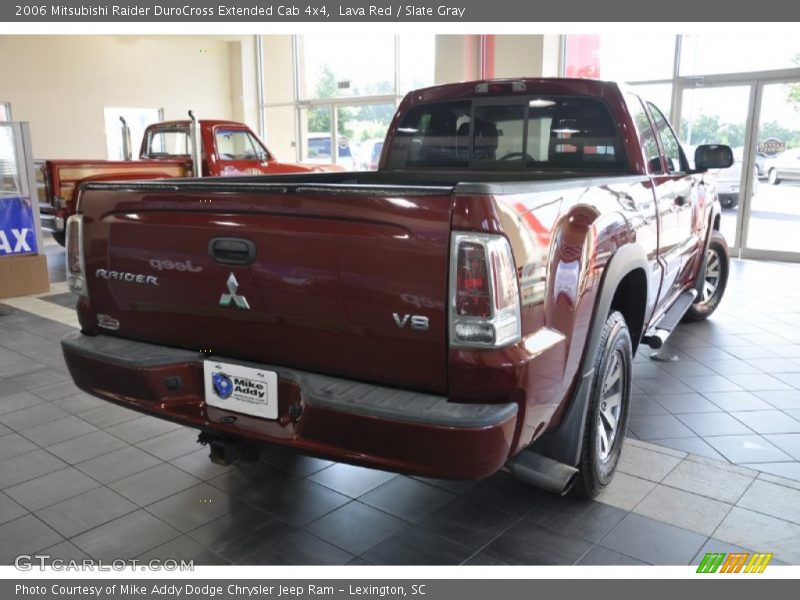 Lava Red / Slate Gray 2006 Mitsubishi Raider DuroCross Extended Cab 4x4