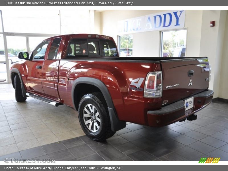 Lava Red / Slate Gray 2006 Mitsubishi Raider DuroCross Extended Cab 4x4