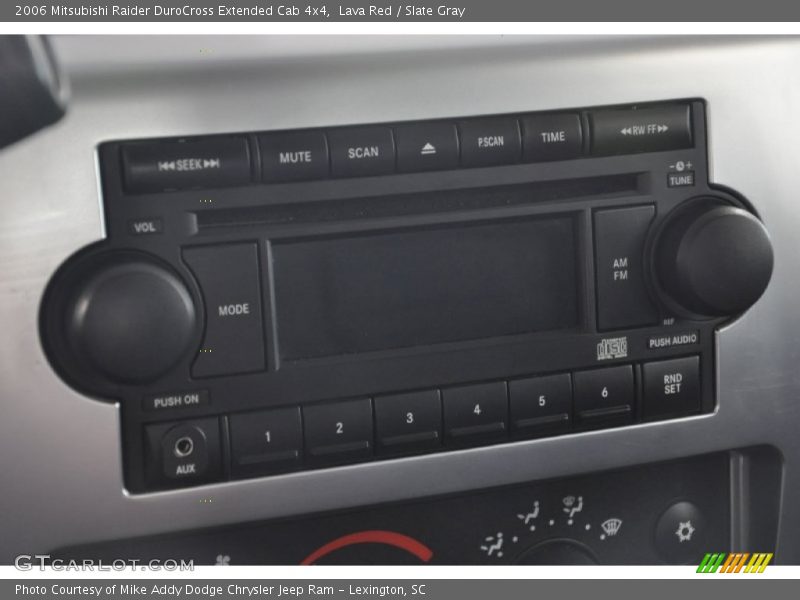 Controls of 2006 Raider DuroCross Extended Cab 4x4
