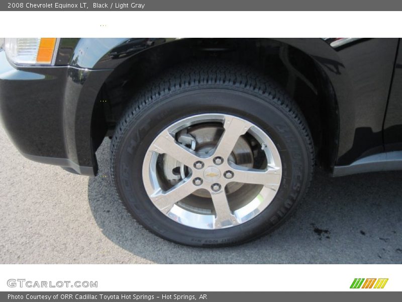 Black / Light Gray 2008 Chevrolet Equinox LT