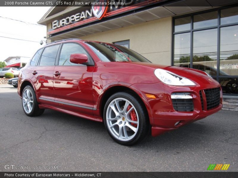 GTS Red / Black w/ Alcantara Seat Inlay 2008 Porsche Cayenne GTS