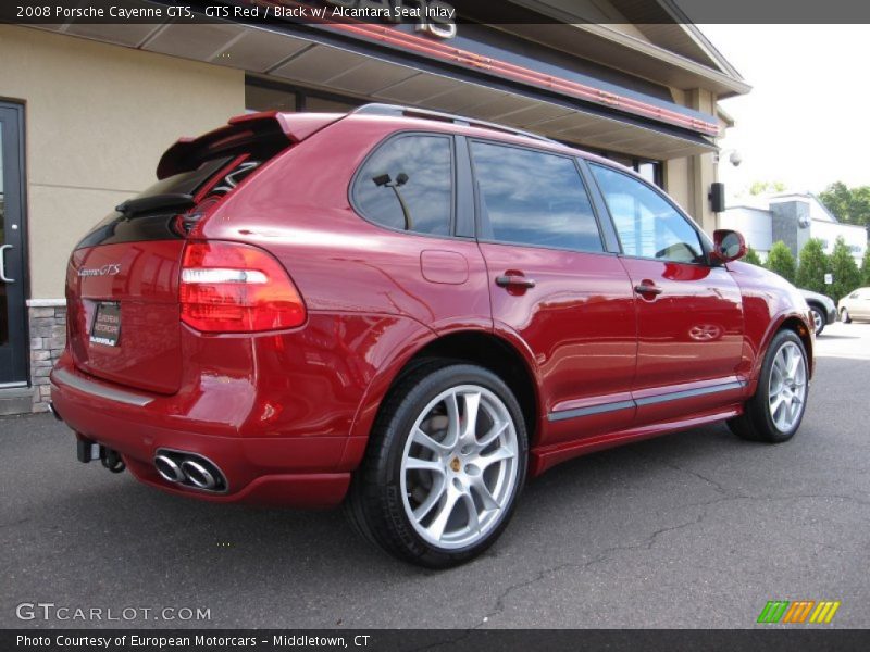 GTS Red / Black w/ Alcantara Seat Inlay 2008 Porsche Cayenne GTS