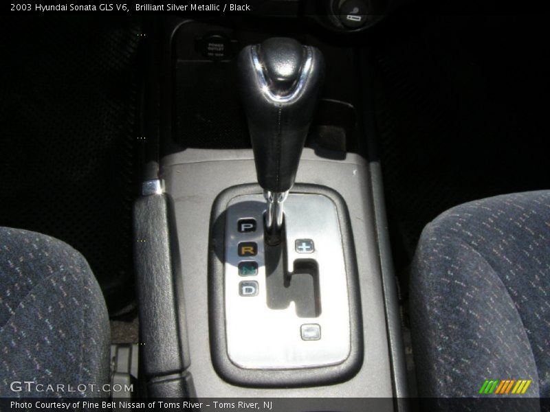 Brilliant Silver Metallic / Black 2003 Hyundai Sonata GLS V6