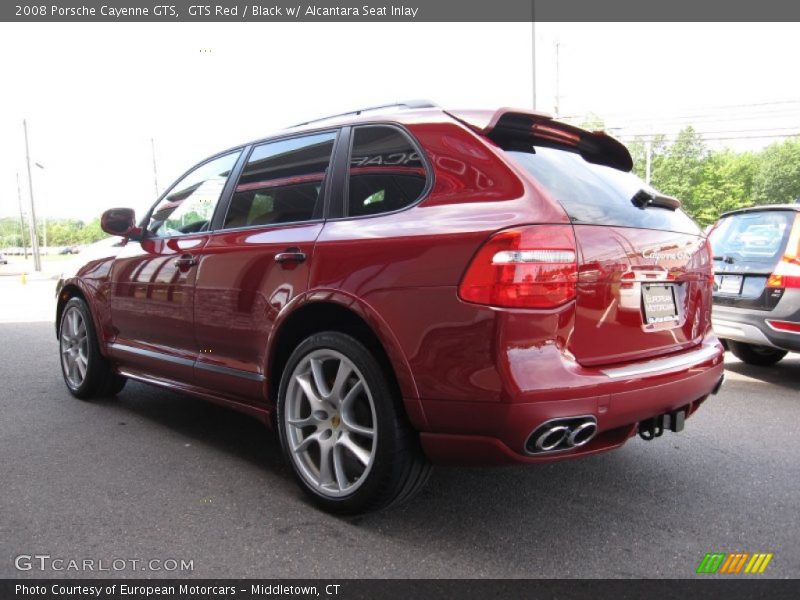 GTS Red / Black w/ Alcantara Seat Inlay 2008 Porsche Cayenne GTS