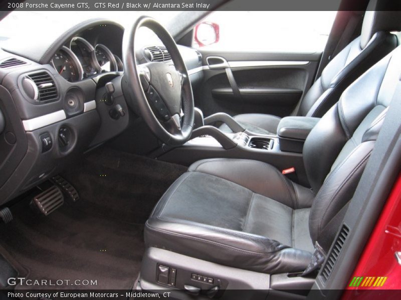  2008 Cayenne GTS Black w/ Alcantara Seat Inlay Interior