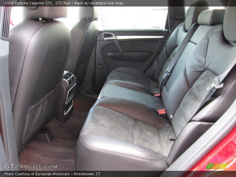  2008 Cayenne GTS Black w/ Alcantara Seat Inlay Interior