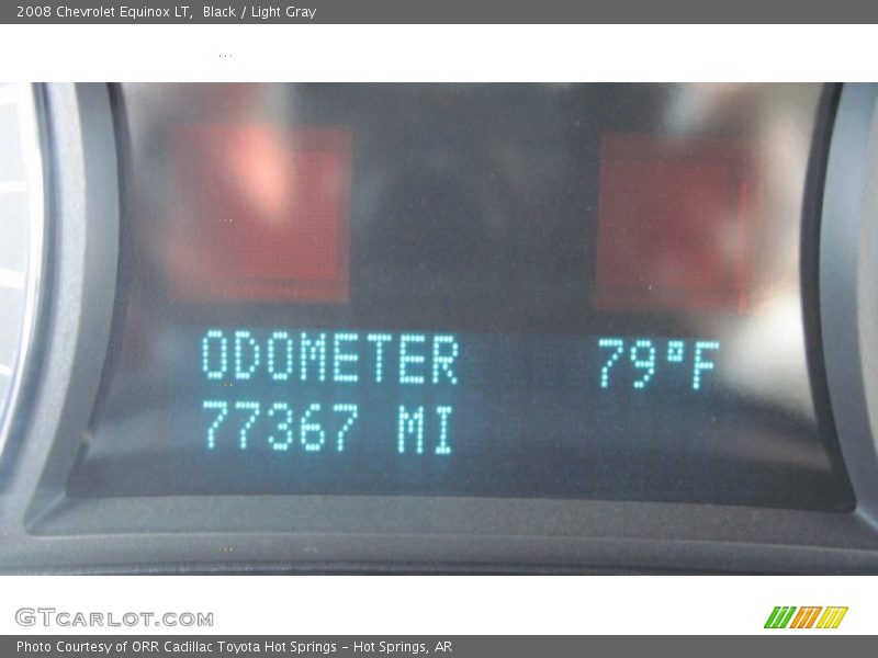 Black / Light Gray 2008 Chevrolet Equinox LT