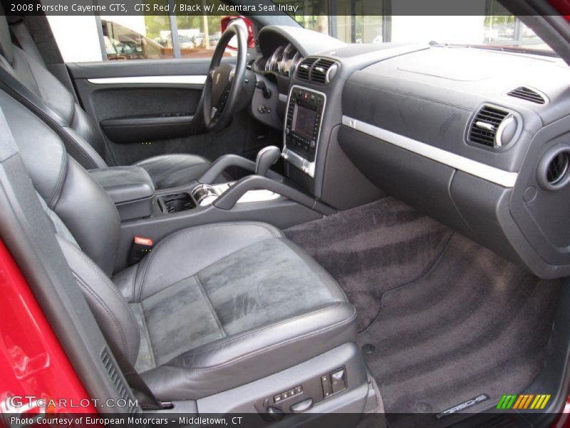  2008 Cayenne GTS Black w/ Alcantara Seat Inlay Interior