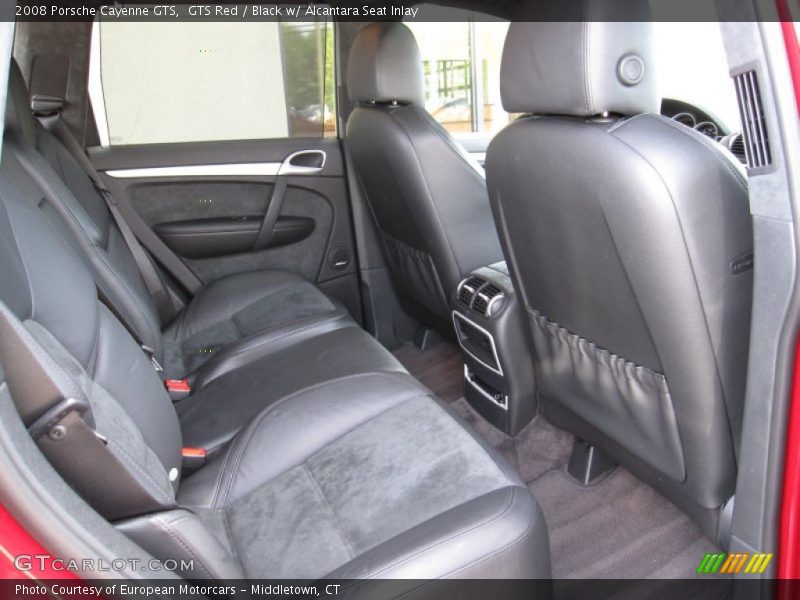  2008 Cayenne GTS Black w/ Alcantara Seat Inlay Interior
