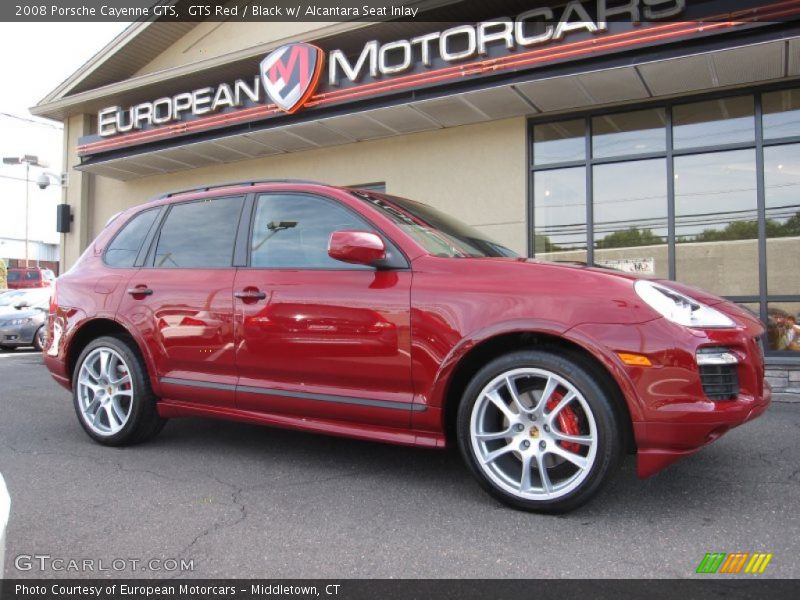 GTS Red / Black w/ Alcantara Seat Inlay 2008 Porsche Cayenne GTS