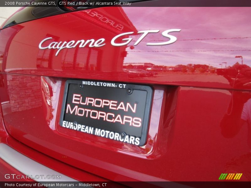 GTS Red / Black w/ Alcantara Seat Inlay 2008 Porsche Cayenne GTS