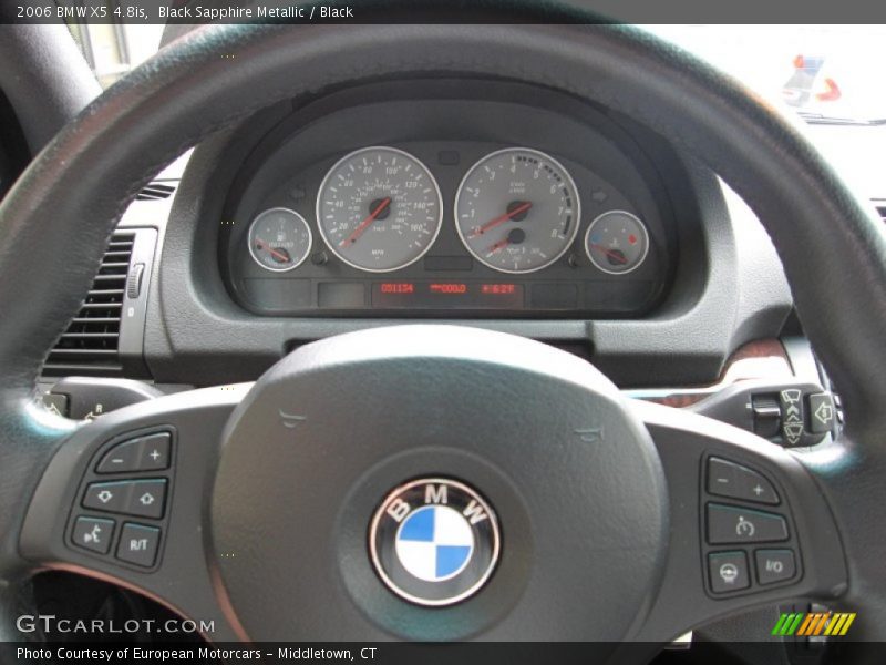 Black Sapphire Metallic / Black 2006 BMW X5 4.8is