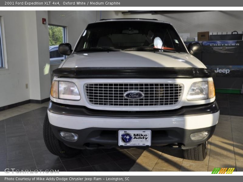 Oxford White / Medium Graphite 2001 Ford Expedition XLT 4x4