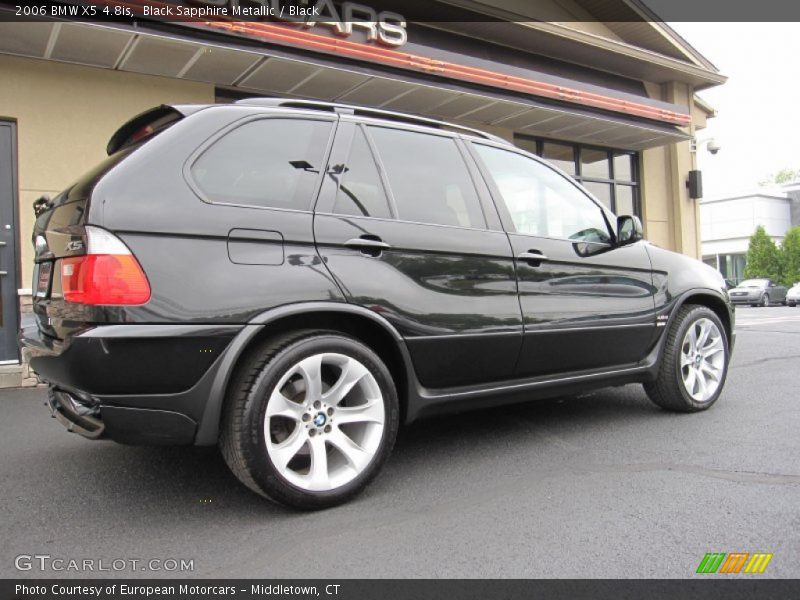 Black Sapphire Metallic / Black 2006 BMW X5 4.8is
