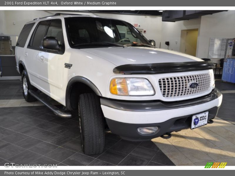 Oxford White / Medium Graphite 2001 Ford Expedition XLT 4x4