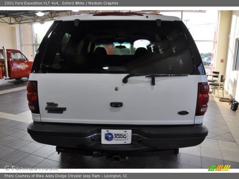 Oxford White / Medium Graphite 2001 Ford Expedition XLT 4x4