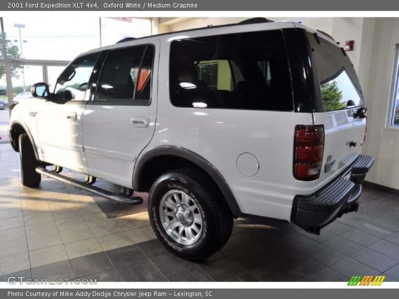 Oxford White / Medium Graphite 2001 Ford Expedition XLT 4x4