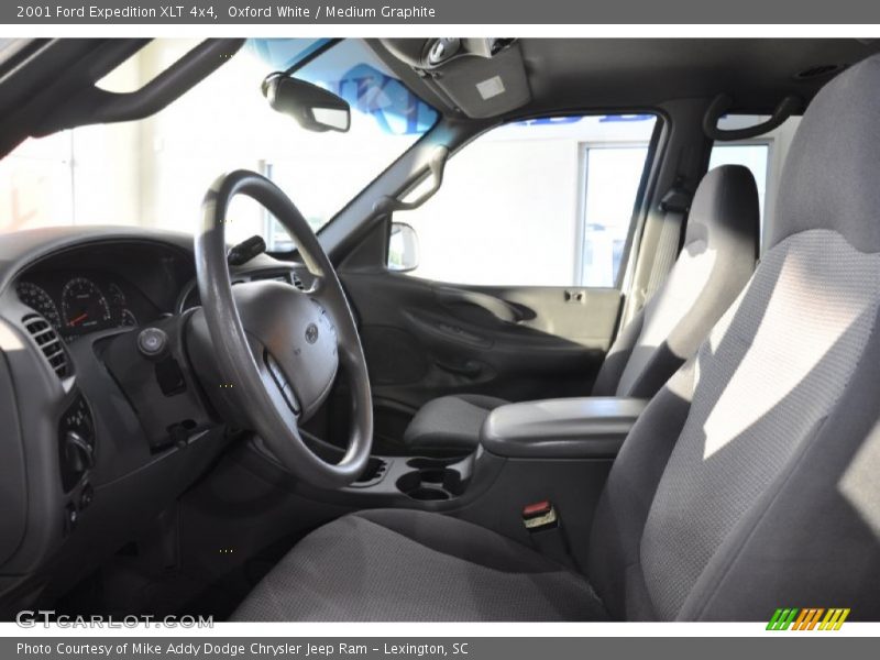 Oxford White / Medium Graphite 2001 Ford Expedition XLT 4x4