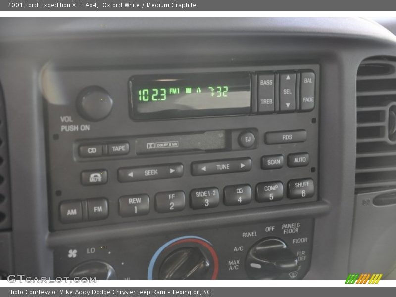 Controls of 2001 Expedition XLT 4x4