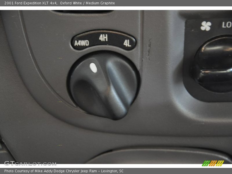Controls of 2001 Expedition XLT 4x4