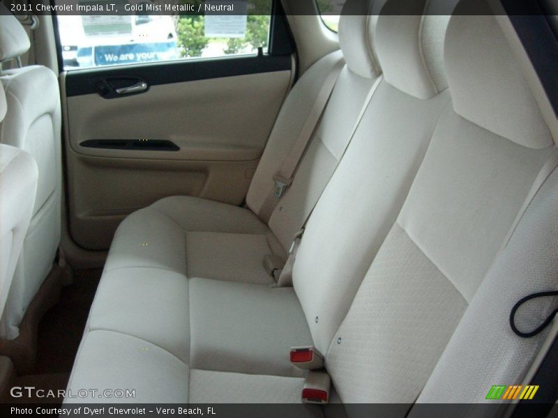 Gold Mist Metallic / Neutral 2011 Chevrolet Impala LT