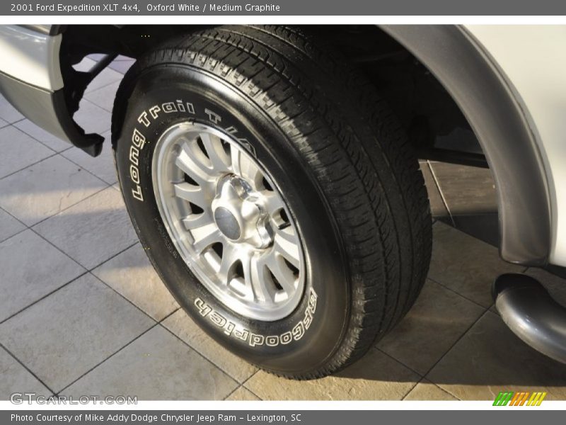 Oxford White / Medium Graphite 2001 Ford Expedition XLT 4x4