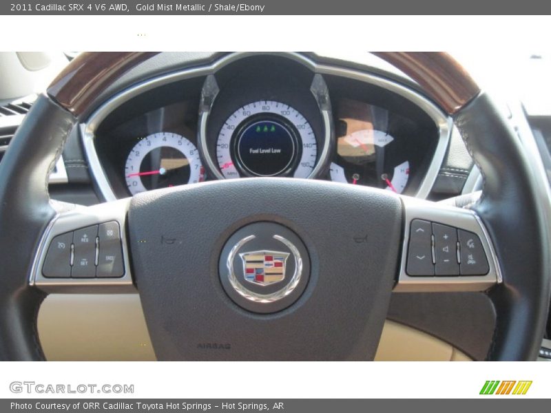 Gold Mist Metallic / Shale/Ebony 2011 Cadillac SRX 4 V6 AWD