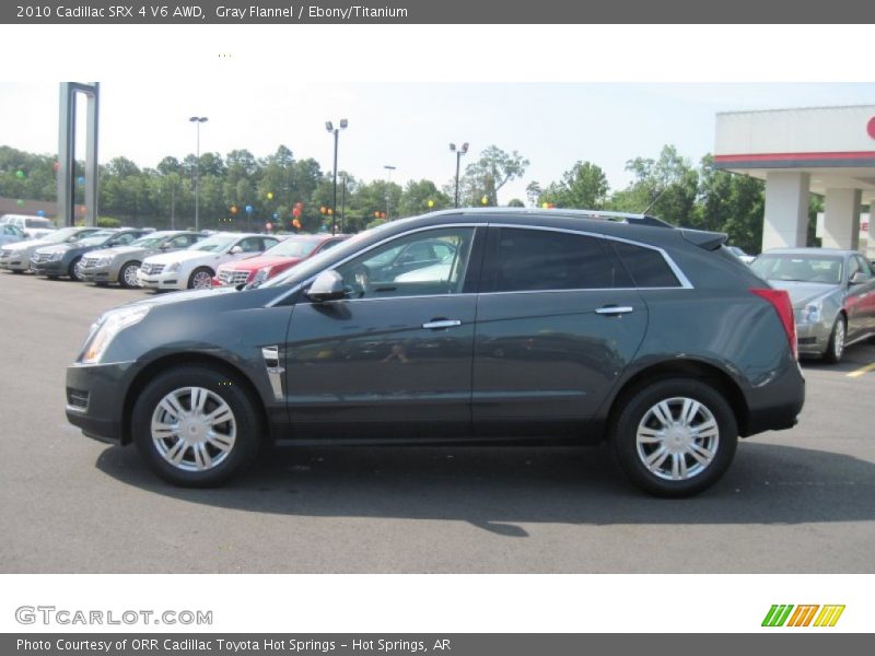 Gray Flannel / Ebony/Titanium 2010 Cadillac SRX 4 V6 AWD