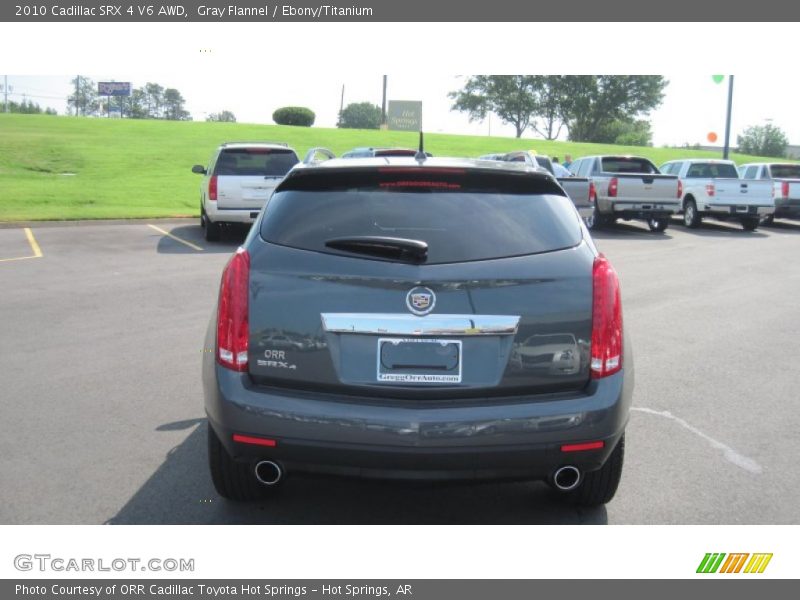 Gray Flannel / Ebony/Titanium 2010 Cadillac SRX 4 V6 AWD