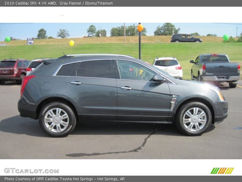 Gray Flannel / Ebony/Titanium 2010 Cadillac SRX 4 V6 AWD