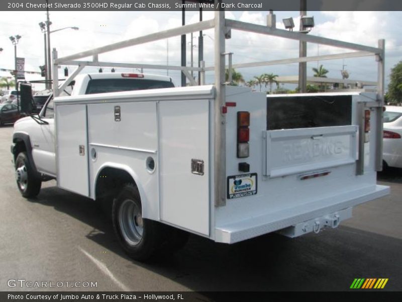 Summit White / Dark Charcoal 2004 Chevrolet Silverado 3500HD Regular Cab Chassis