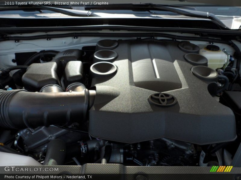 Blizzard White Pearl / Graphite 2011 Toyota 4Runner SR5