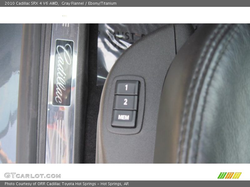 Gray Flannel / Ebony/Titanium 2010 Cadillac SRX 4 V6 AWD