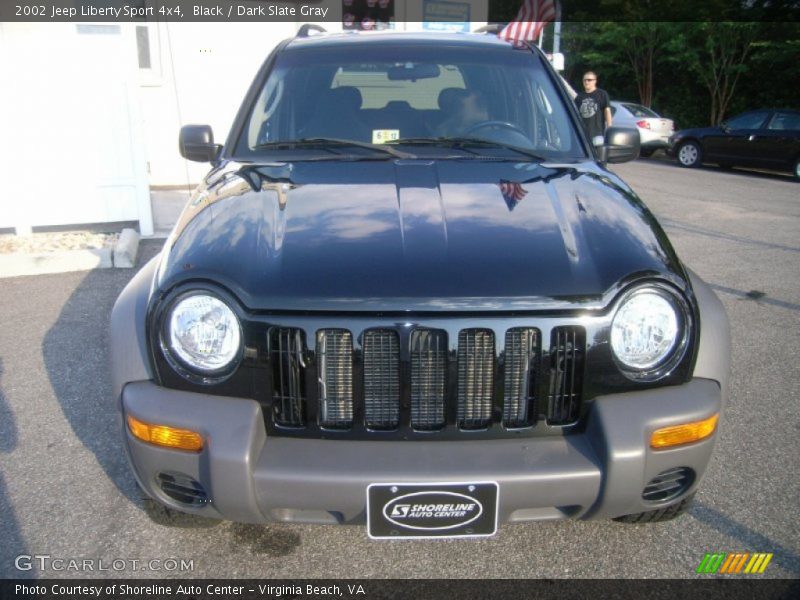 Black / Dark Slate Gray 2002 Jeep Liberty Sport 4x4