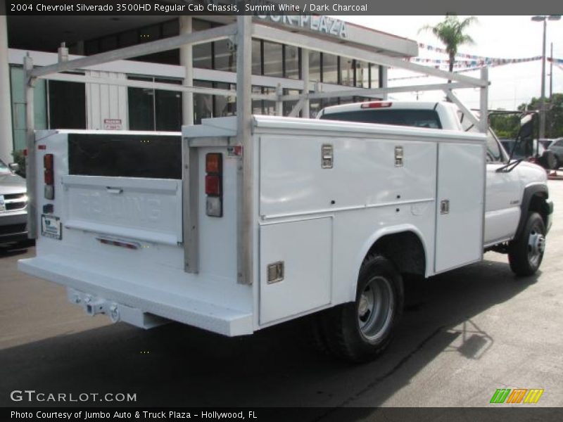 Summit White / Dark Charcoal 2004 Chevrolet Silverado 3500HD Regular Cab Chassis