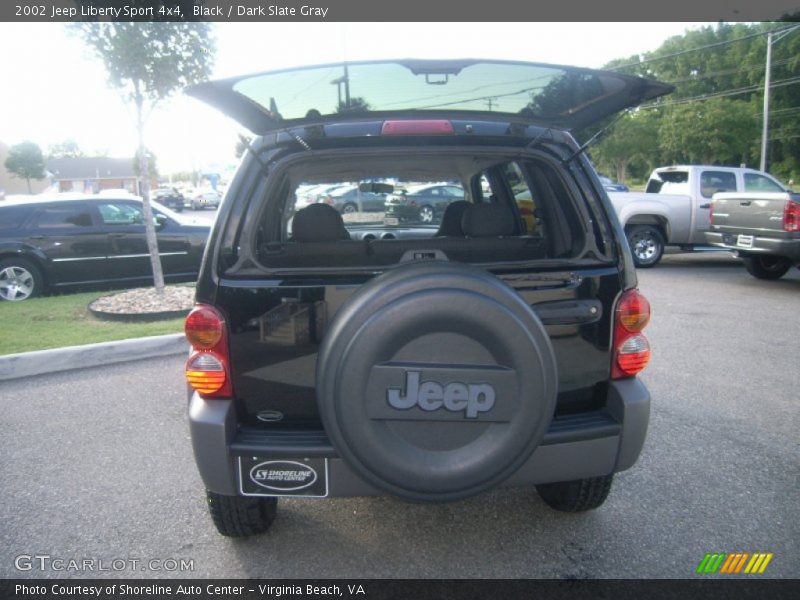 Black / Dark Slate Gray 2002 Jeep Liberty Sport 4x4