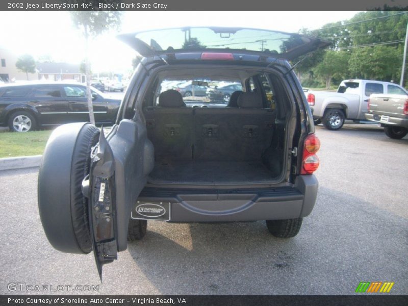 Black / Dark Slate Gray 2002 Jeep Liberty Sport 4x4