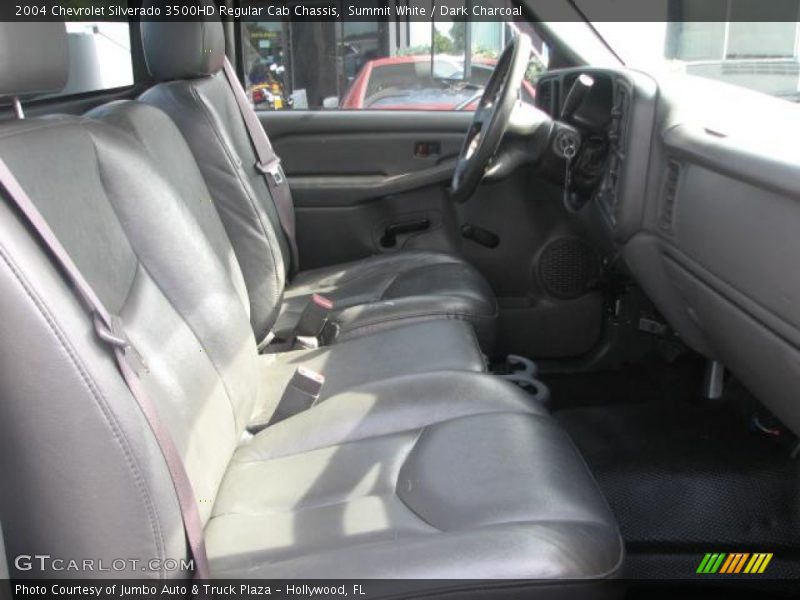 Summit White / Dark Charcoal 2004 Chevrolet Silverado 3500HD Regular Cab Chassis