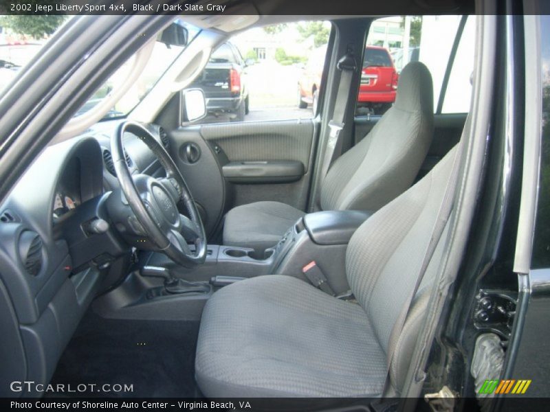 Black / Dark Slate Gray 2002 Jeep Liberty Sport 4x4